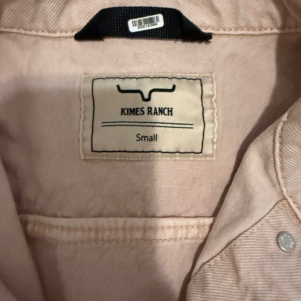 Kimes Ranch Blush Pink Denim Jacket - Picture 2 of 4